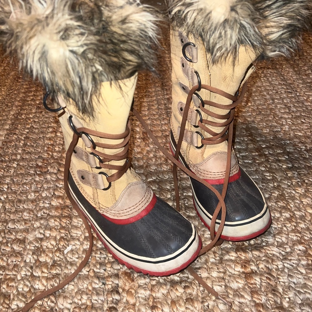 Sorel Fur-Lined Winter Boots